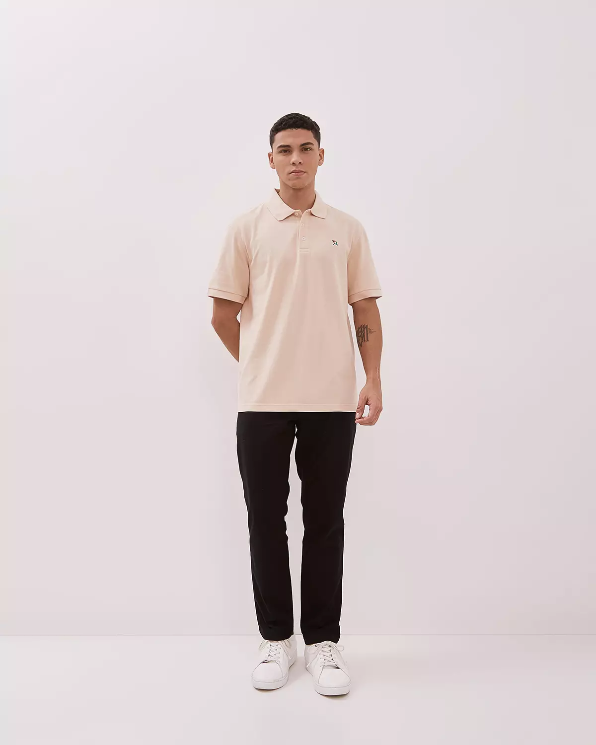 MEN'S PINK POLO SHIRT