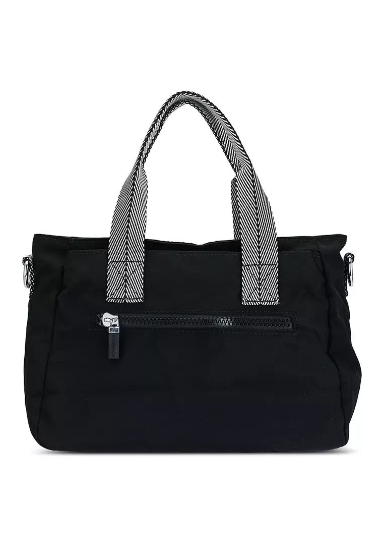 Buy Bagstation Crinkle Nylon Convertible Top Handle Bag 2024 Online