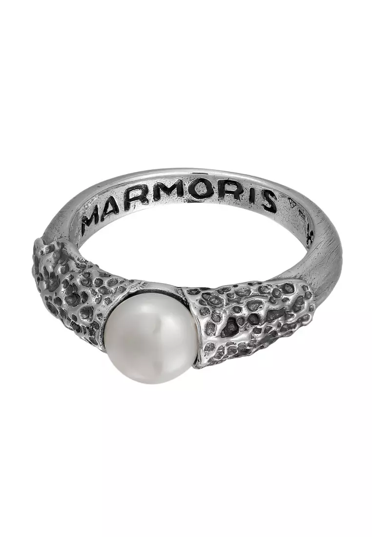 EXCLUSIVE Cincin Perhiasan Perak 925 Pria Pearly