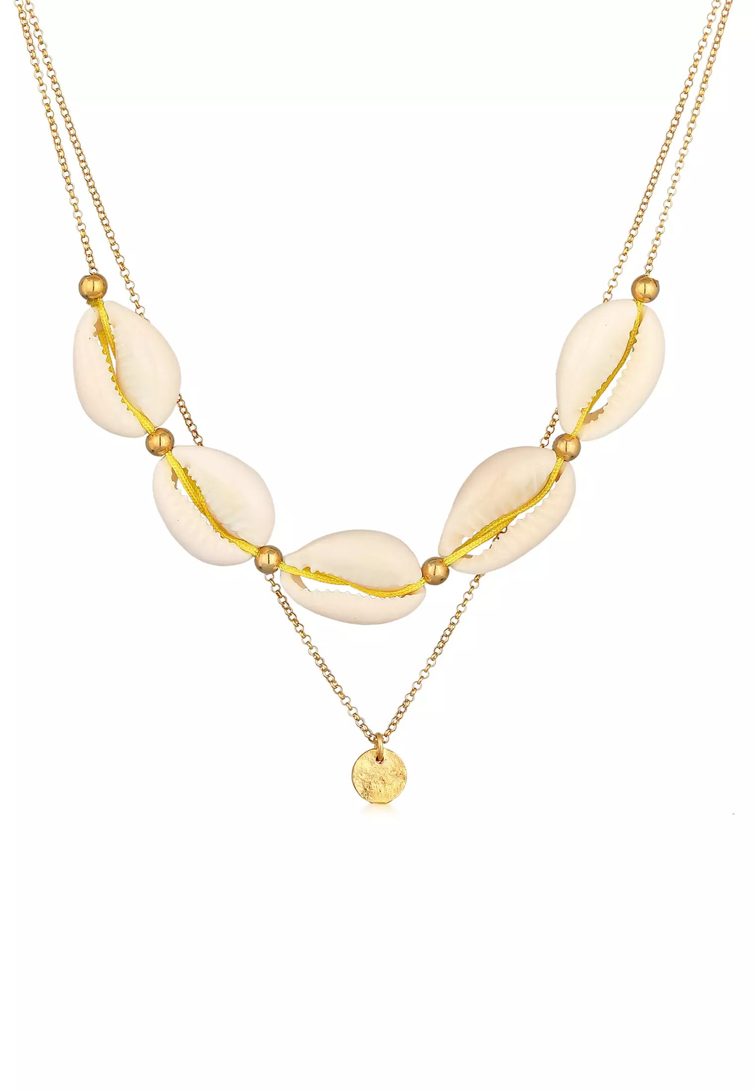 Gold puka sale shell choker