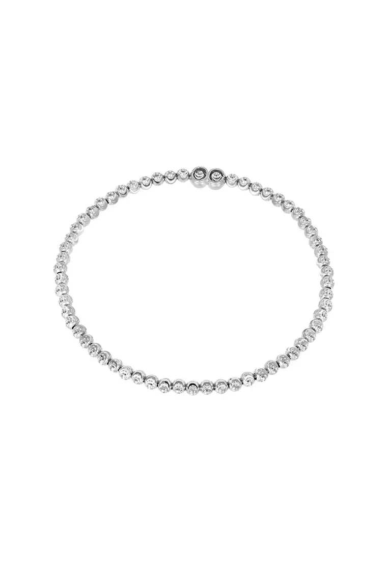 HABIB 925 Silver Bracelet 003 ELASTIC