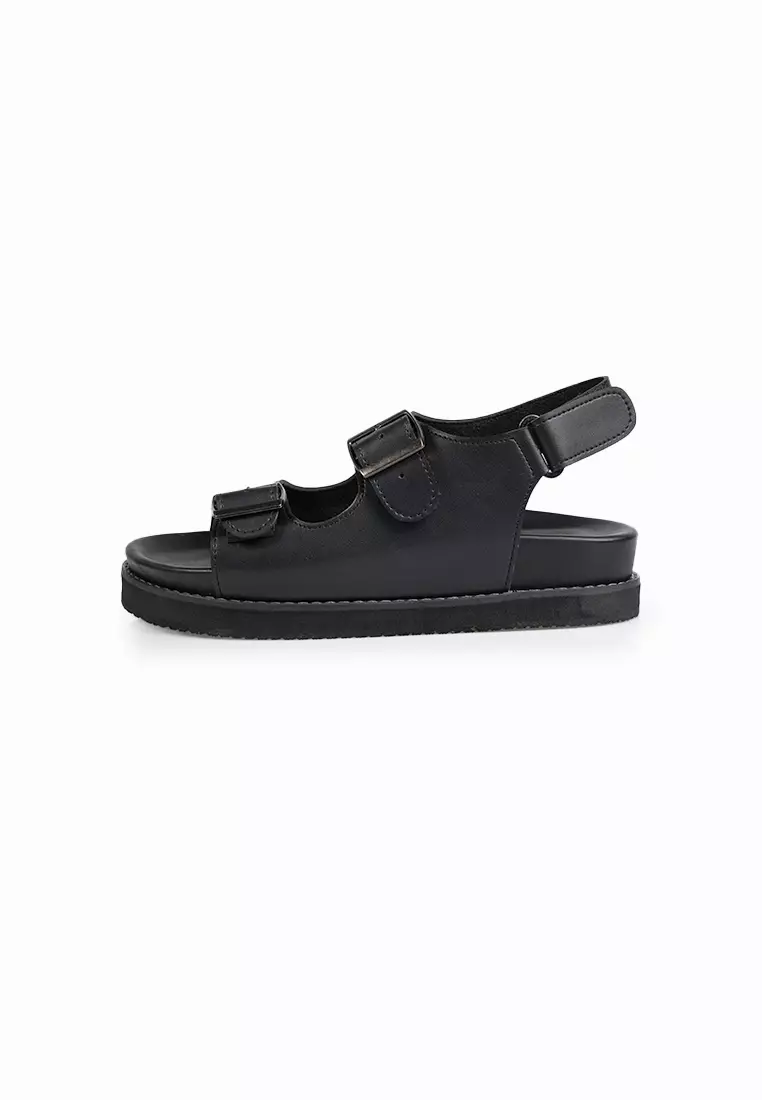 SEIS Reina Sandal Wanita Platform Series - BLACK