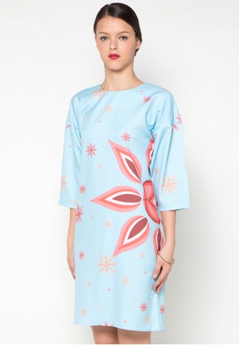 Sleeve Dress With Truntum