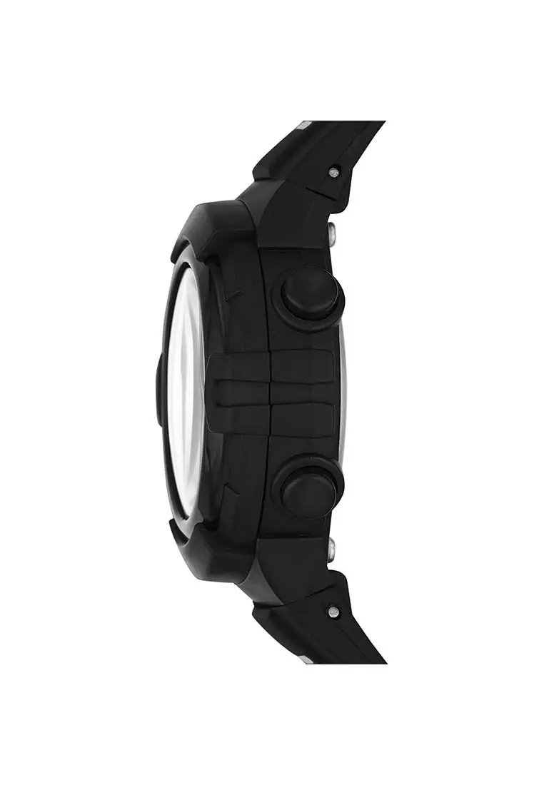 Truro Black Silicone Strap Digital Watch SKC-SR6185