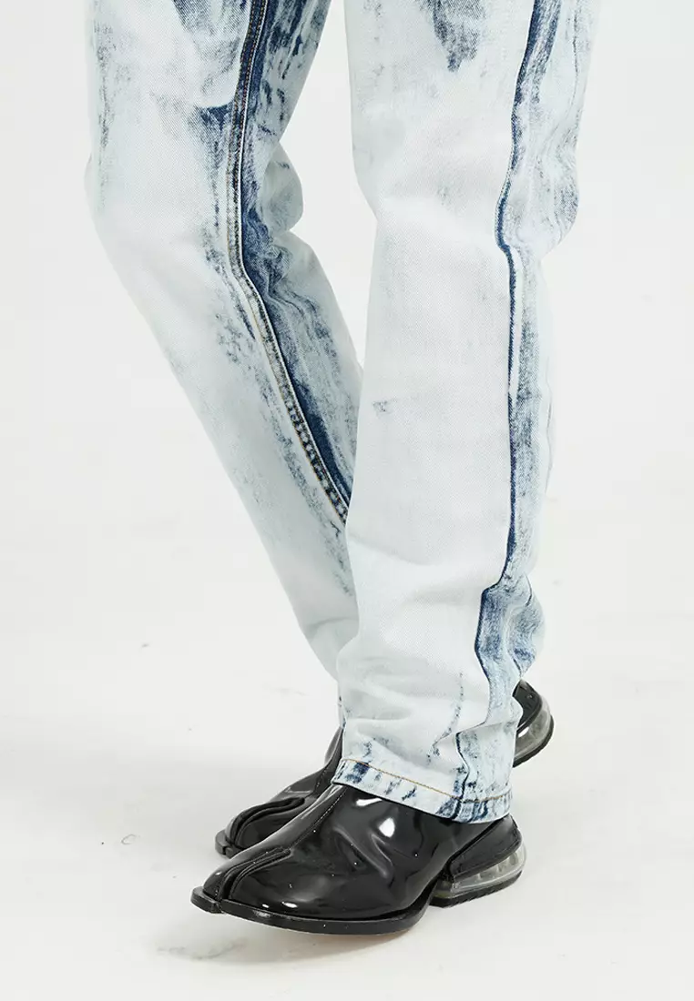 Tie-Dyed Relaxed Fit Jeans M7-D-149