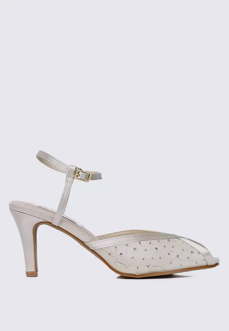 My Ballerine Ravenna Comfy Heels In Nude