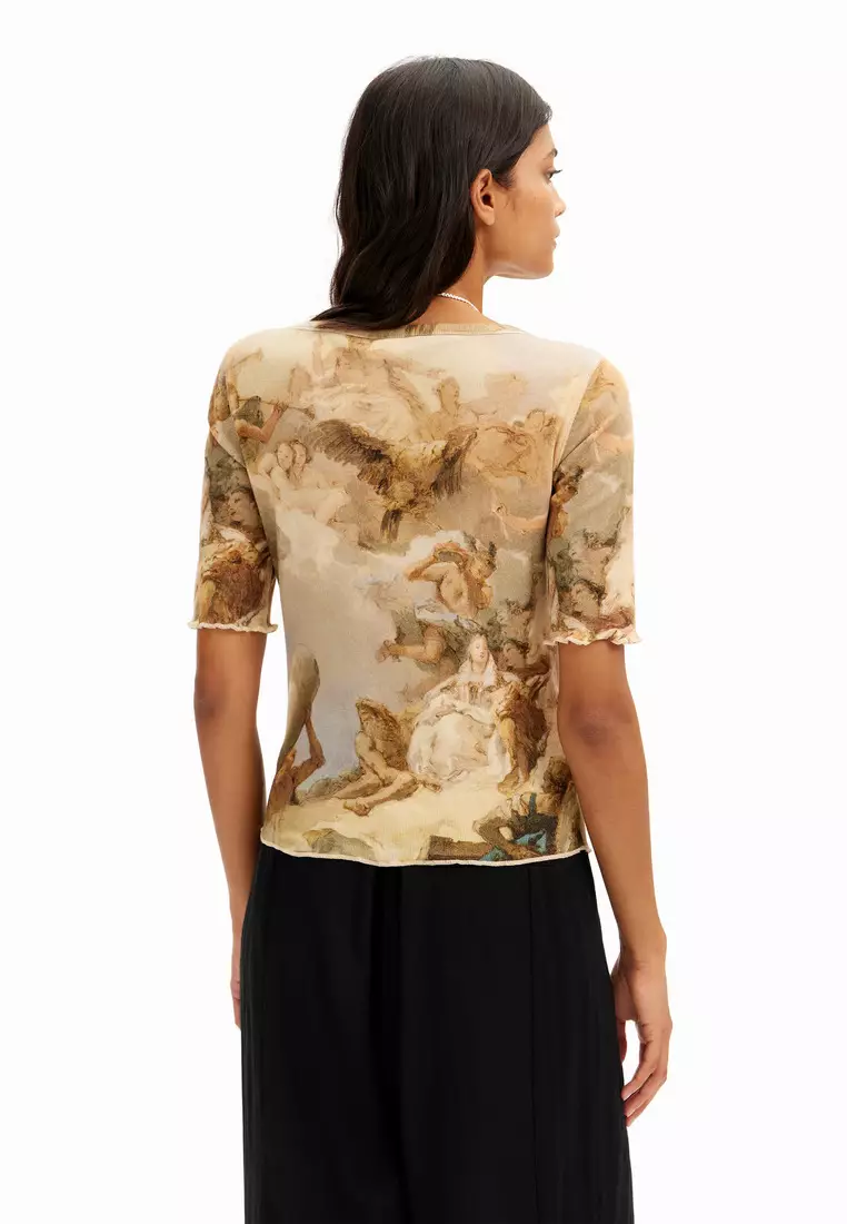 Desigual Woman Renaissance Short-sleeve T-shirt.