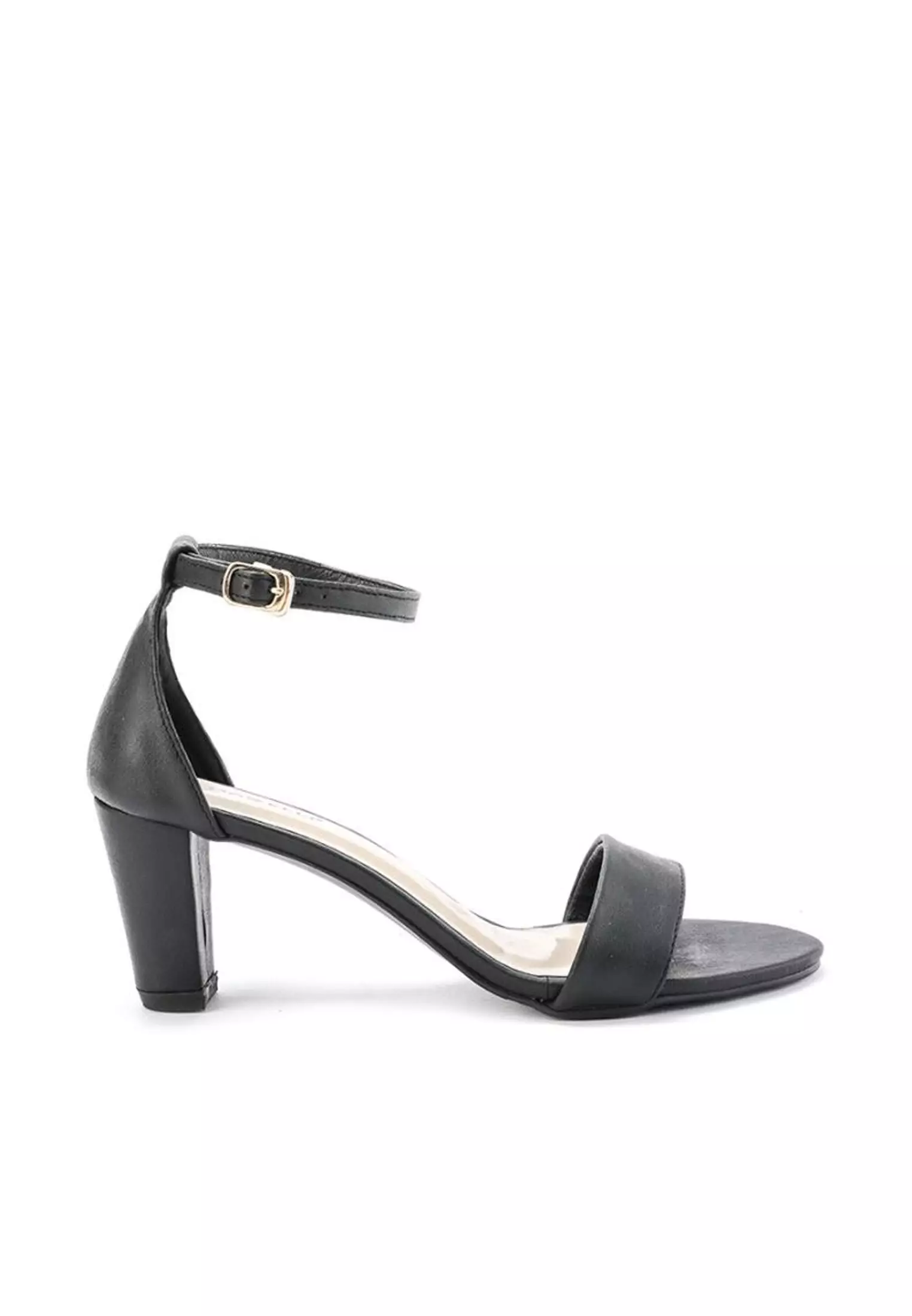 Nadine Sandal Ankle Strap Wanita Hak 7 cm