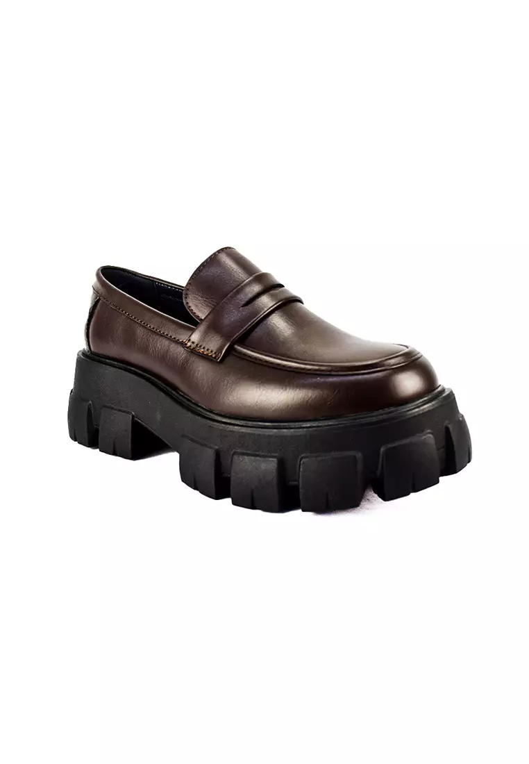 Discount on Mario D' boro Runway  shoes - SKU: Men's Formal Slip On Shoes MX 24799 Dark Brown C47