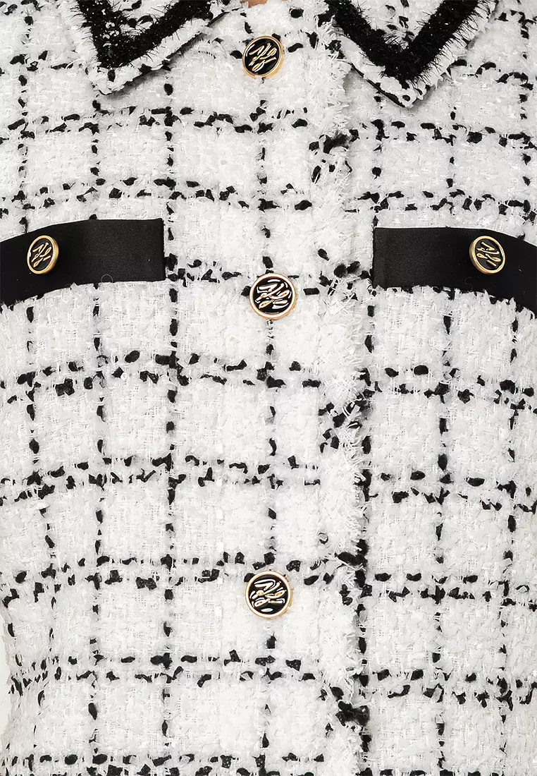 Buy KARL LAGERFELD Boucl Dress 2026 Online | ZALORA