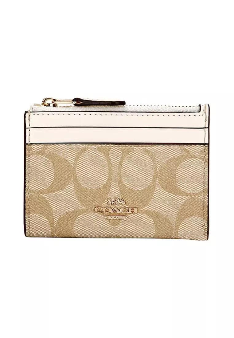 Coach mini hotsell coin purse