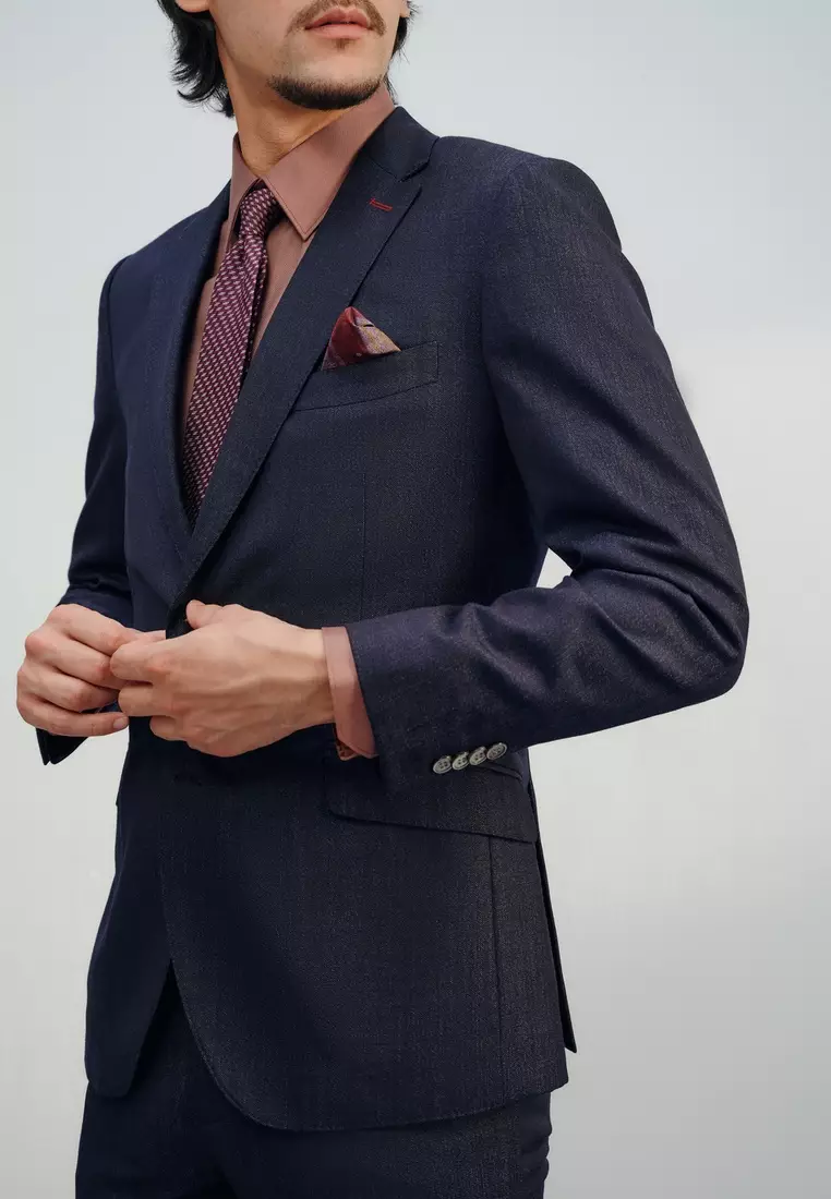 BLAACK 羊毛套裝西裝外套