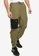 ADIDAS green sportswear cargo twill pants 923F5AAD45FB63GS_1