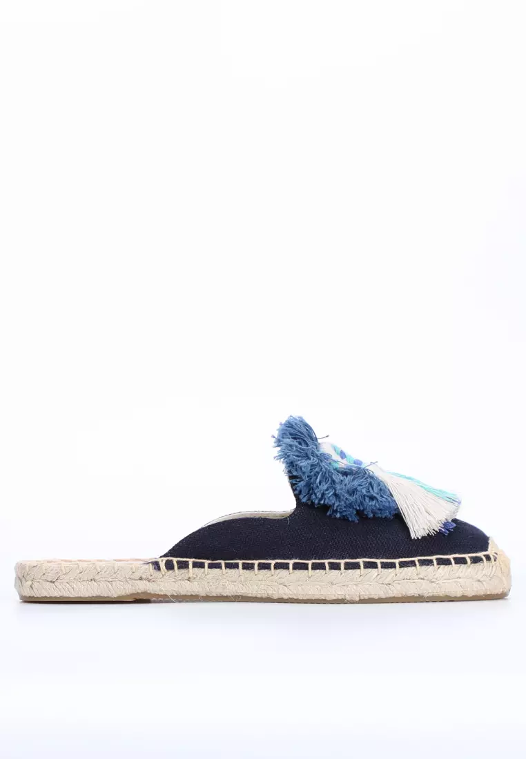 Discount on Twenty Eight Shoes  shoes - SKU: Tassel Canvas Espadrilles HB002-1