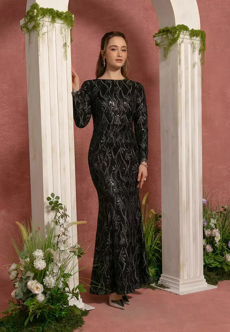 Zalia sequin dress outlet