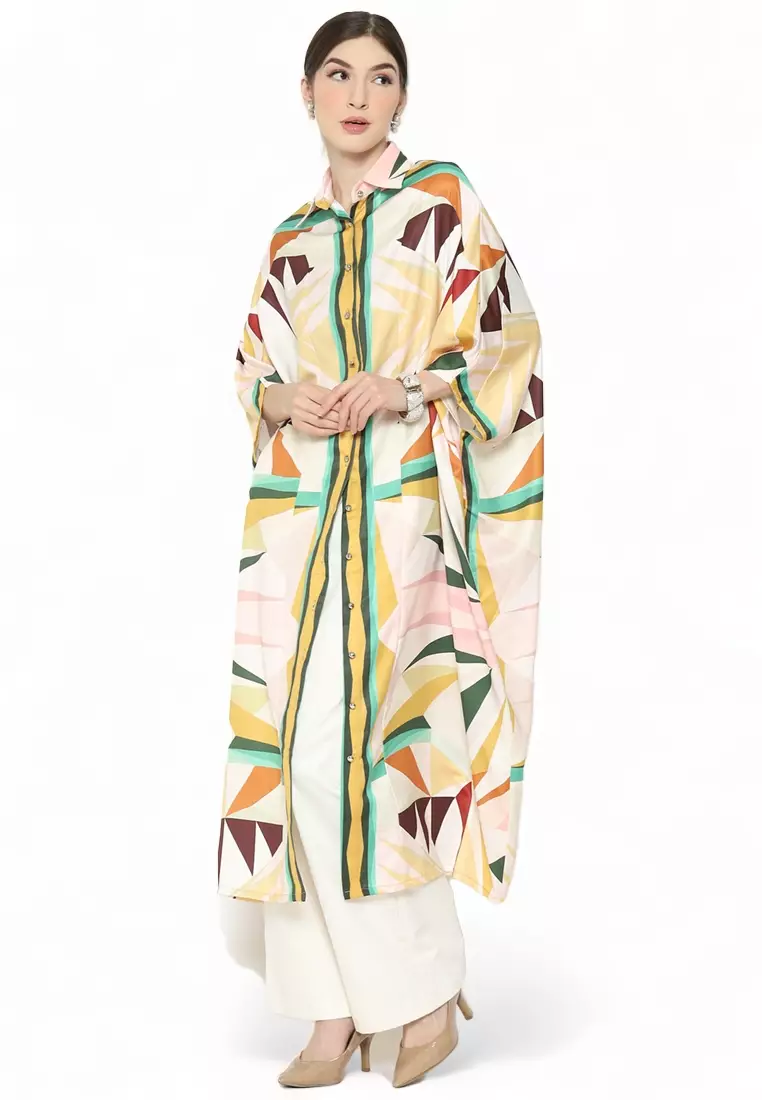 Kanzi Collared Kaftan