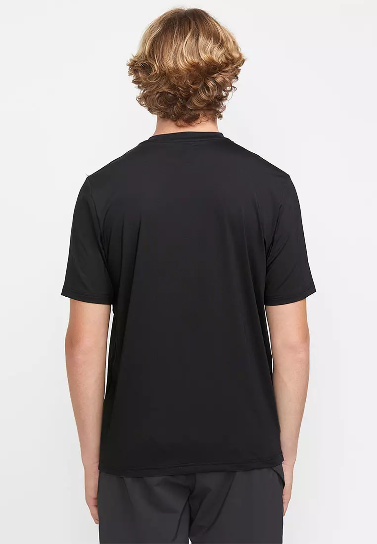 MTG MODSTONE LOOSE SHORT SLEEVE RASHGUARD BLACK