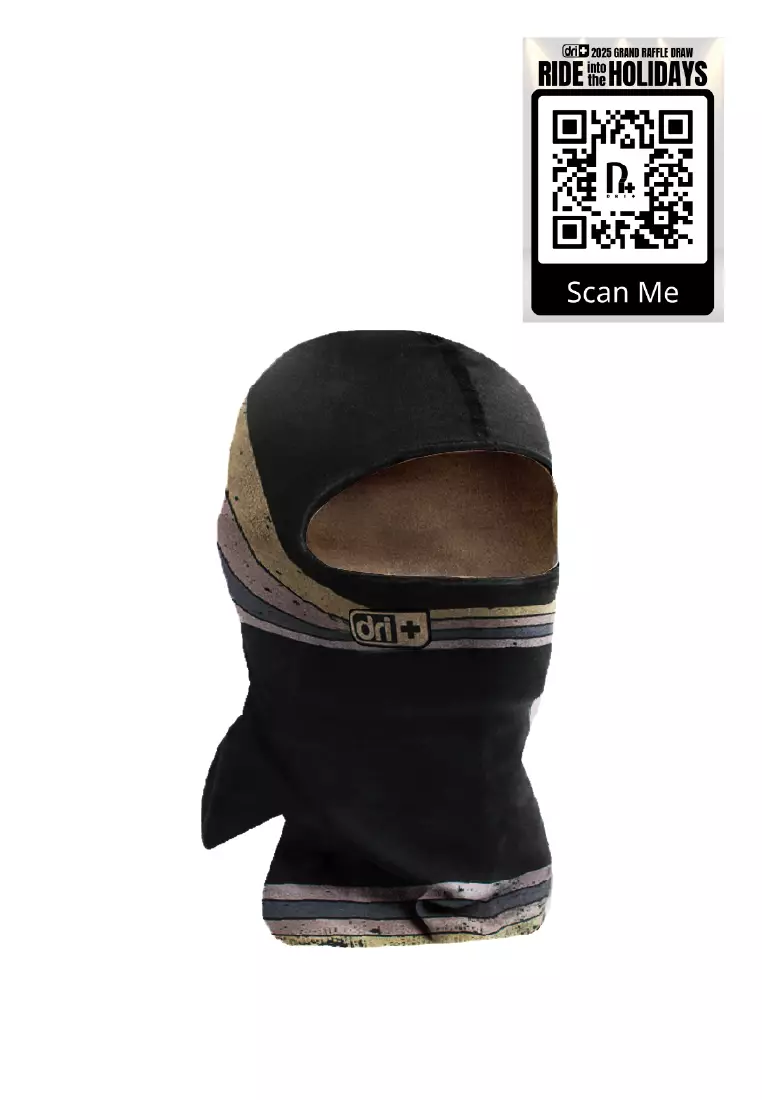 Dri Plus Men's Retro Washable Moisture Wicking Balaclava 1 piece DMBR3401
