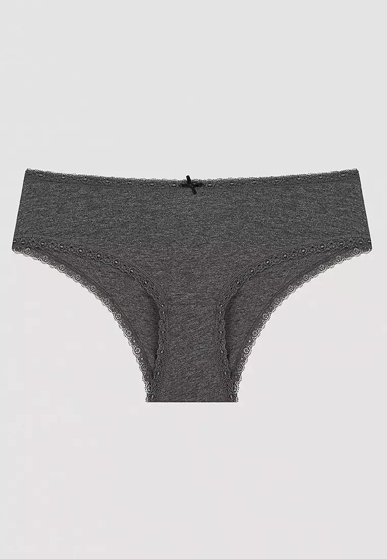 Daily Lace Cotton 3-Piece Hipster Panties