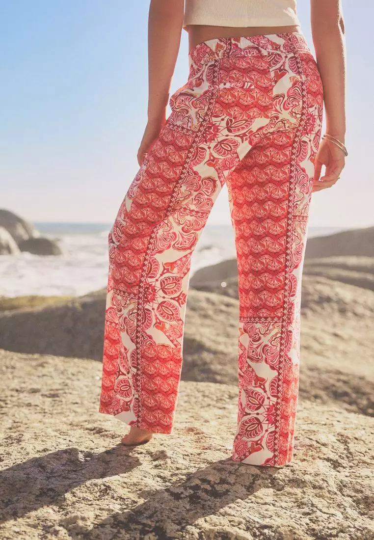 Pink trousers next online