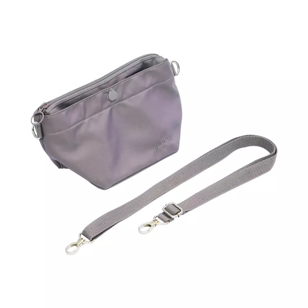 [THYS] ILOOK UKURAN S GRAB & GO TAS SELEMPANG - ABU-ABU TUA
