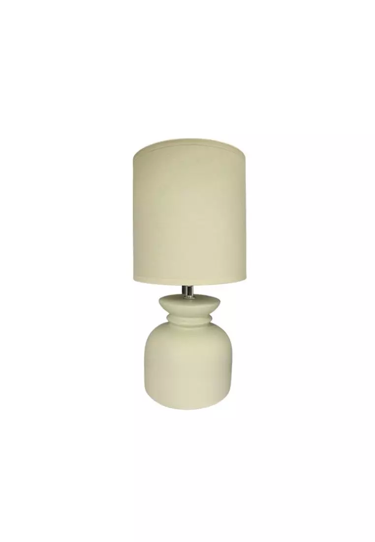 Buy At Home Xander 13 Inches Beige Table Lamp 2023 Online ZALORA Philippines