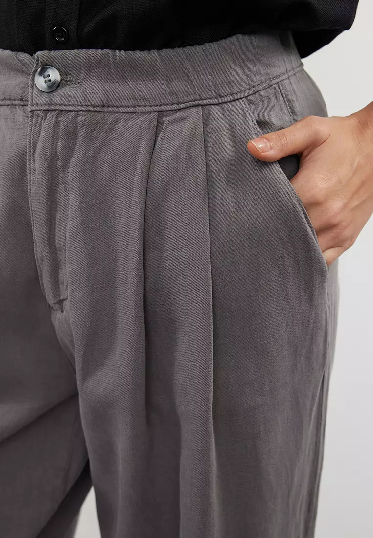 High Waist Balloon Trousers