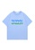 Twenty Eight Shoes blue VANSA Unisex Foam Letter Print Short Sleeve T-shirt VCU-T1529 9A65FAAC0643D6GS_1