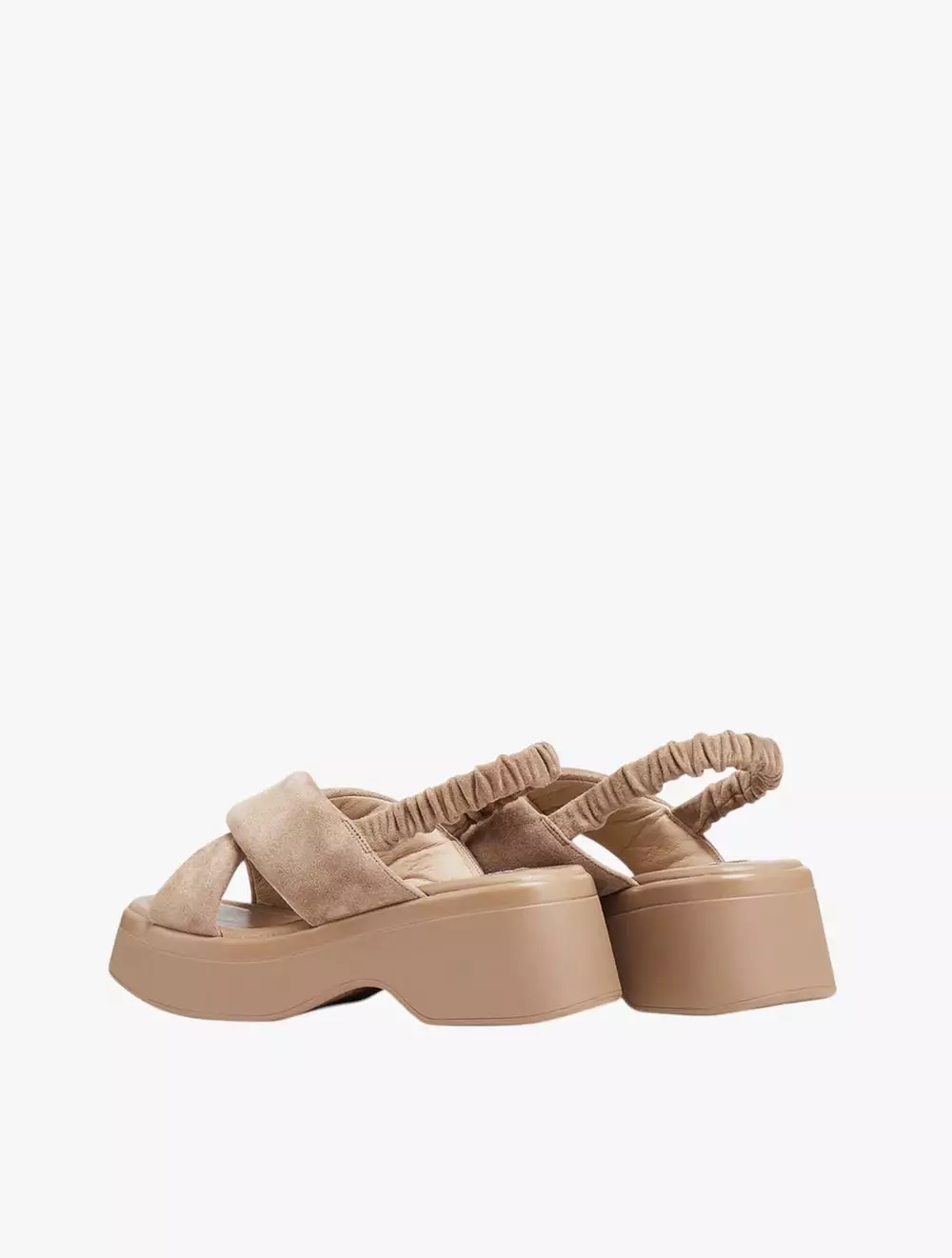 Staccato Women's EI813-AP1 Sandal Wedges - Apricot