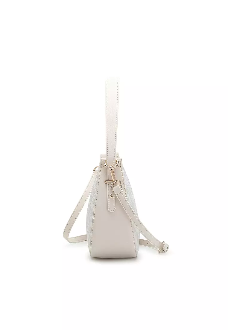 Women's Top Handle Bag / Sling Bag / Crossbody Bag / Shoulder Bag - Off White