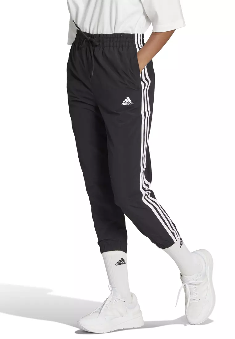 Buy ADIDAS essentials 3-stripes woven 7/8 tracksuit bottoms 2024 Online