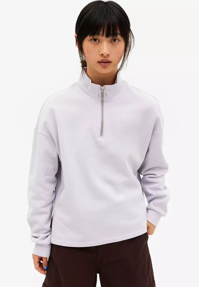 Monki High Neck Sweatshirt 2024 Buy Monki Online ZALORA Hong Kong