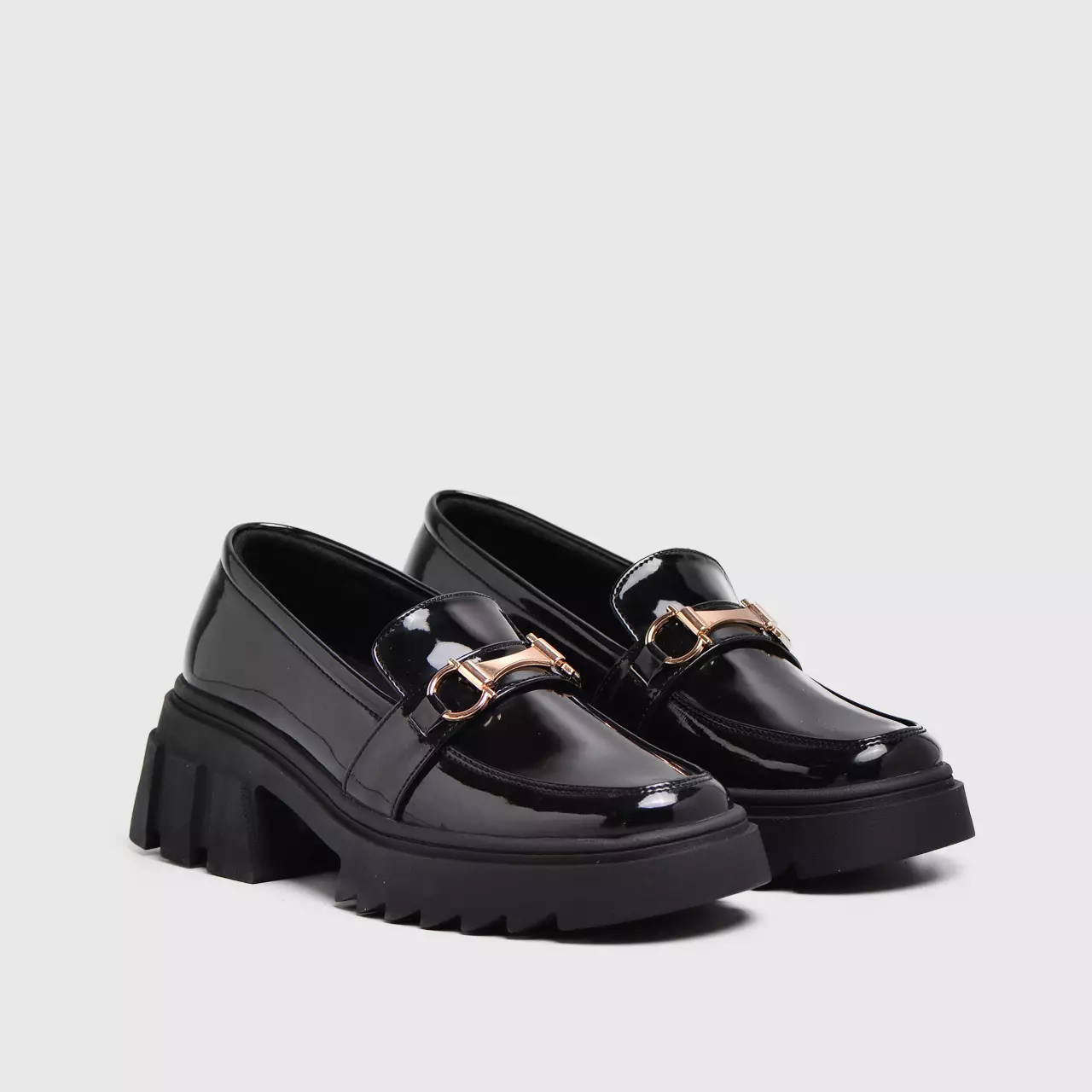 Sillia Oxford Patent Black