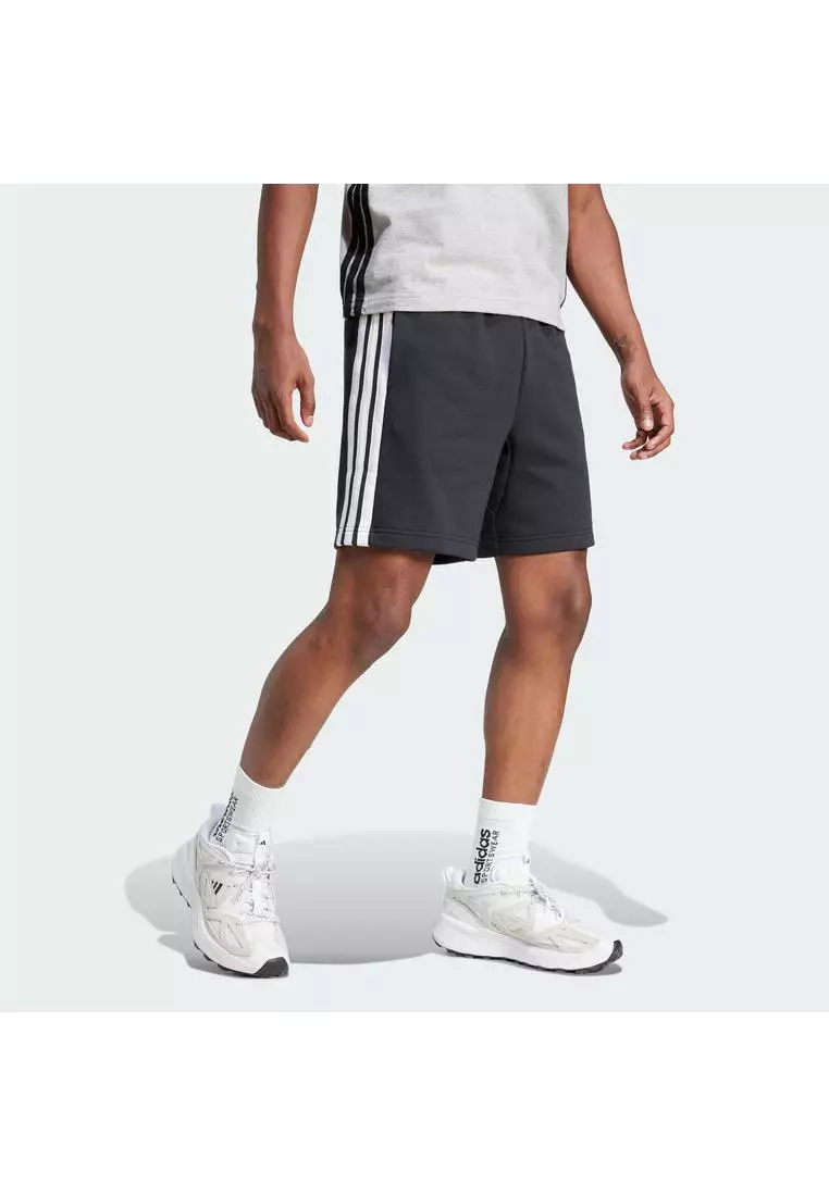 Essential 3-Stripes French Terry Shorts
