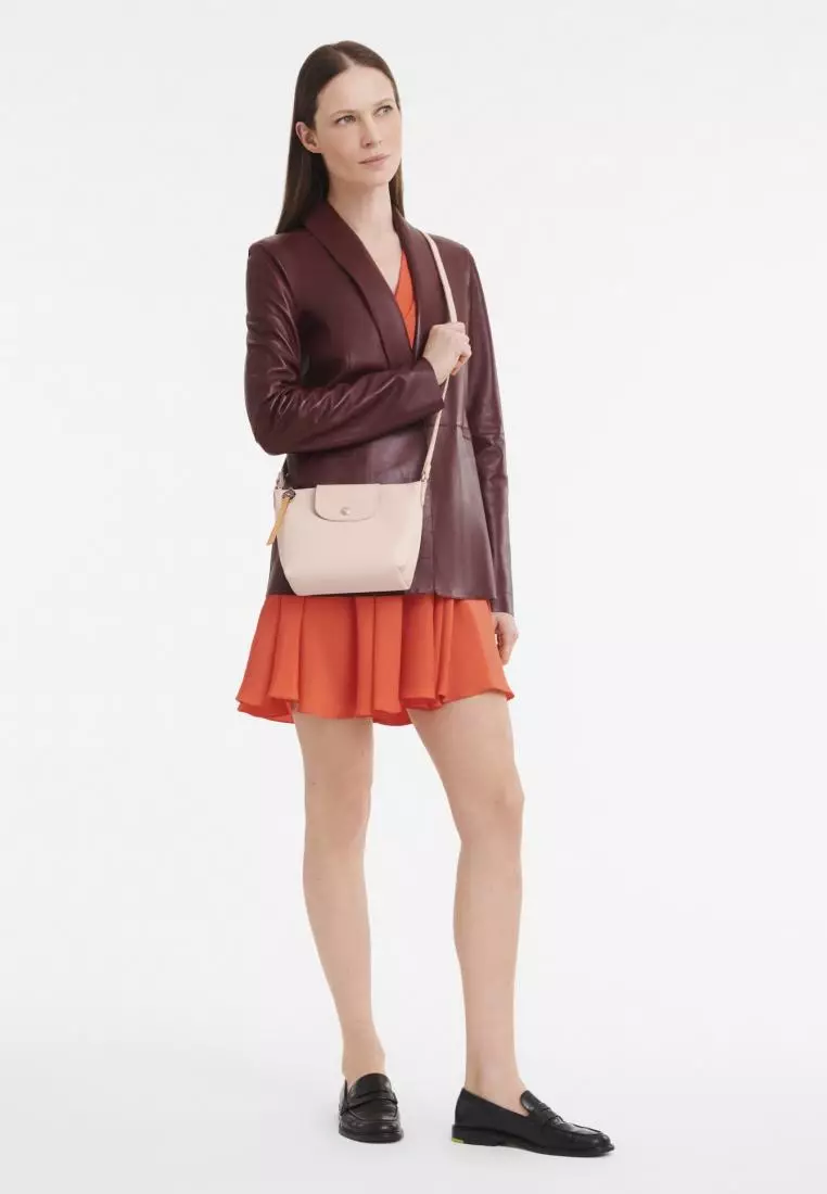 Longchamp Le Pliage City XS Crossbody Bag Nude