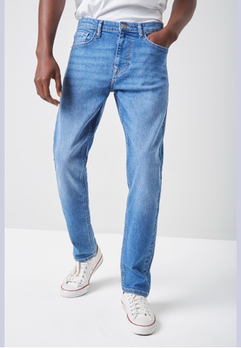Navy Blue 48                  EU MEN FASHION Jeans Basic West straight jeans discount 79% 