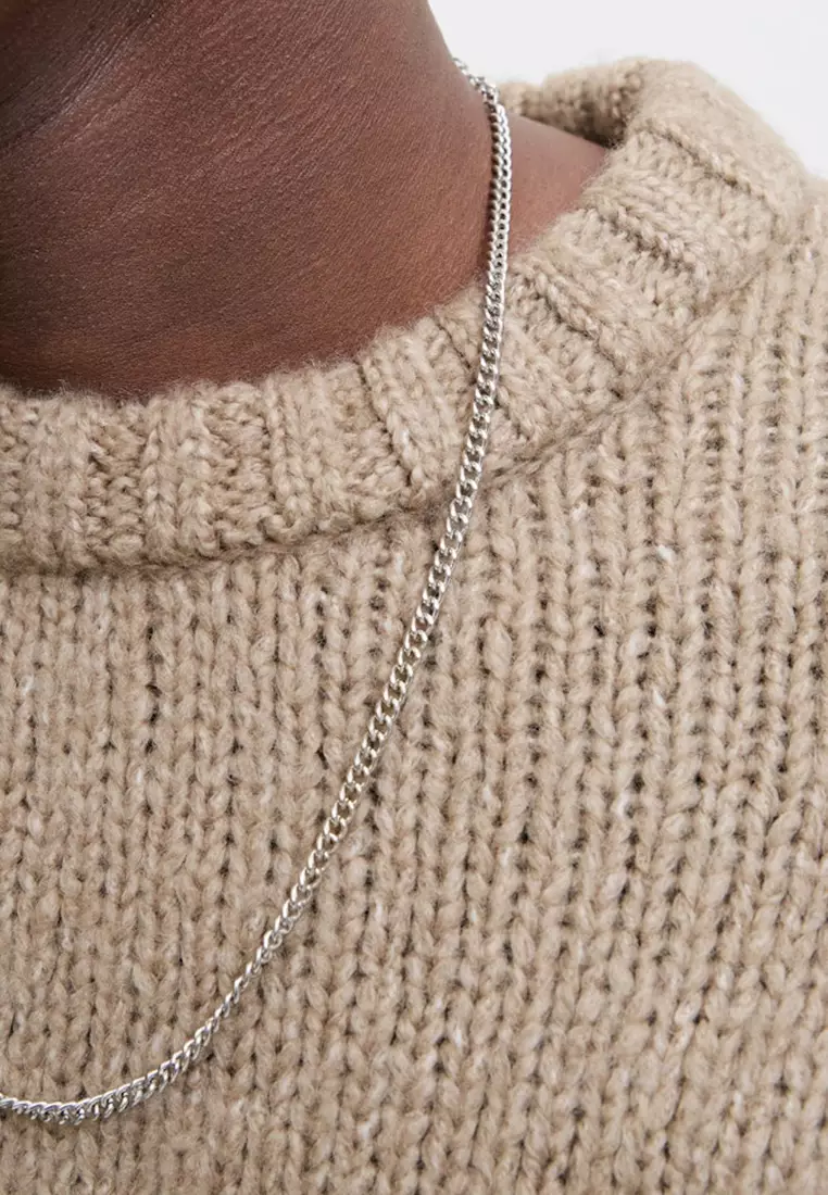 Crew Neck Knit Sweater