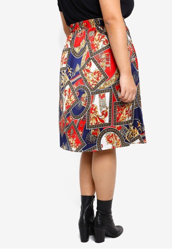 Jual ZALORA Plus Size Casual Skirt Original ZALORA 