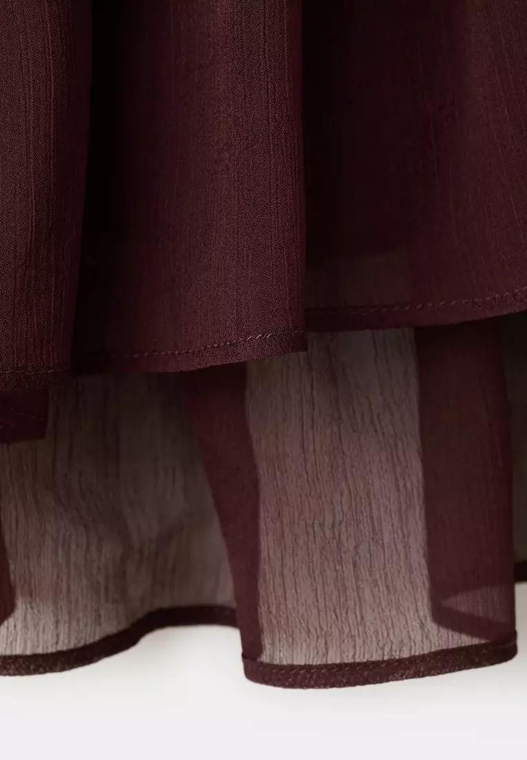 Fluid Ruffled Blouse