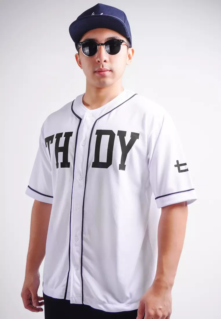 T shirt baseball pria sales
