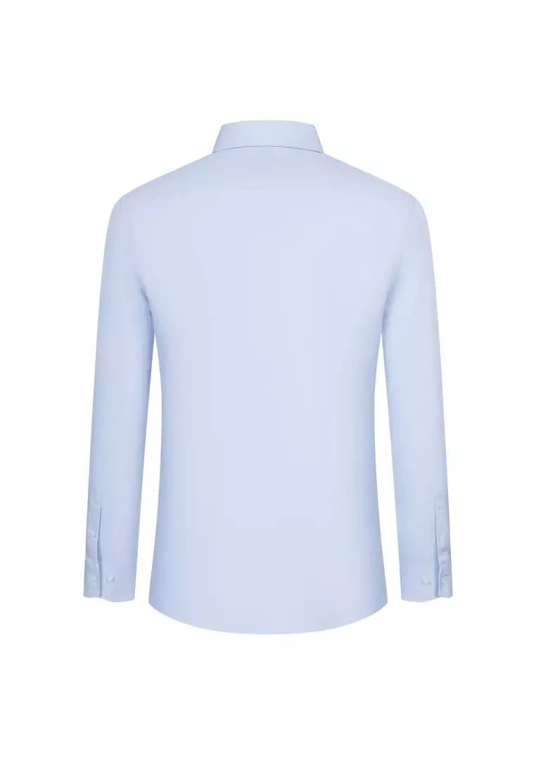 Non-Iron Easy Care Stretch Poplin Smart Fit Short Sleeve Shirt