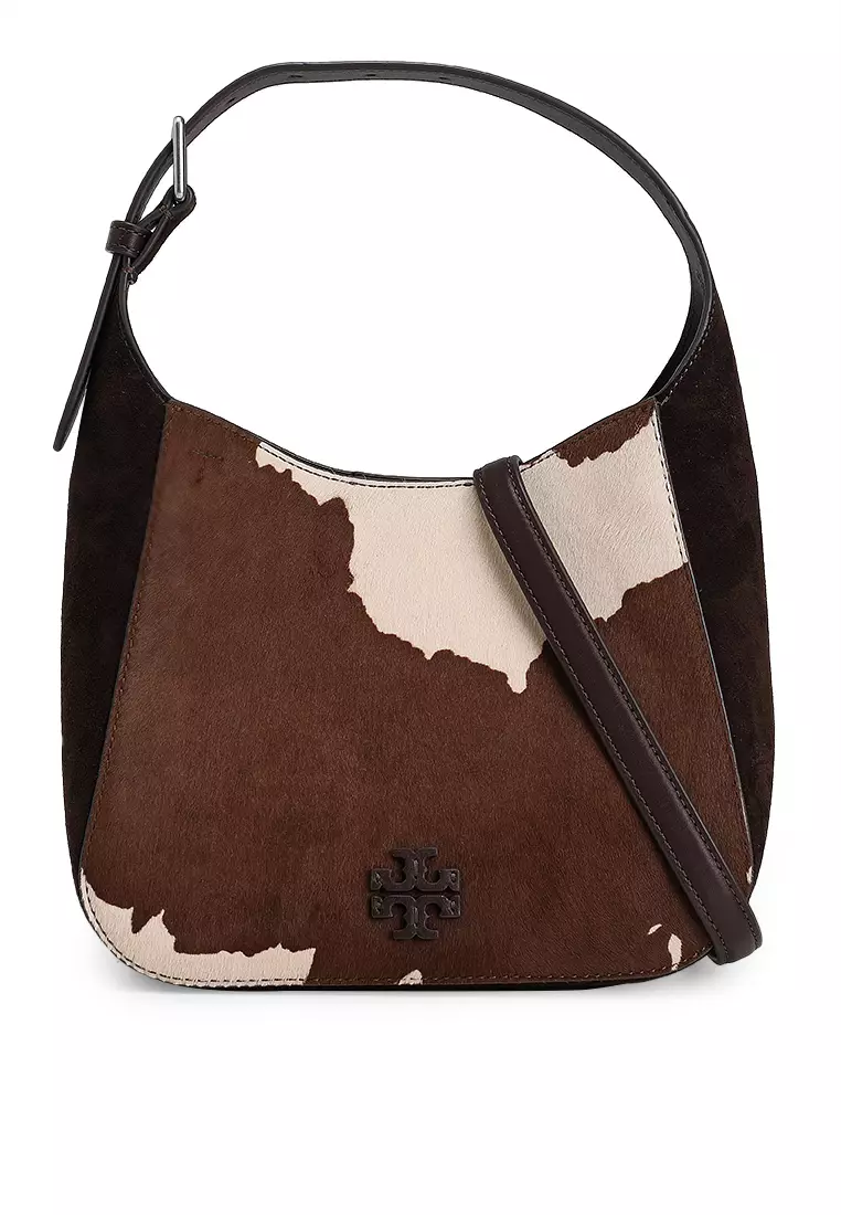 bucket bag tory burch cow print bag