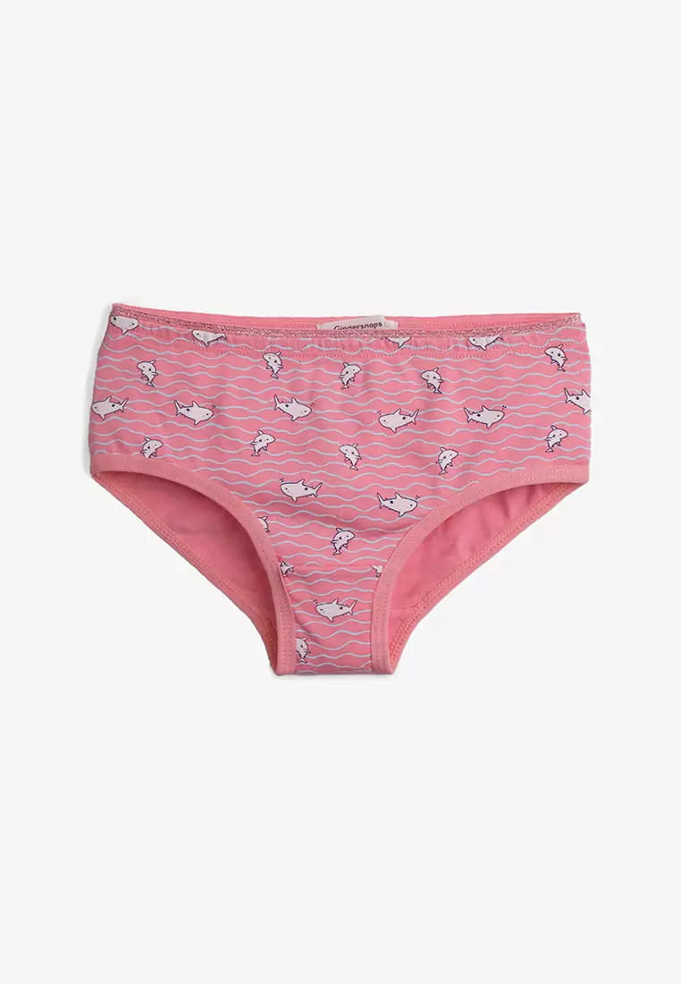 Girls 3-Pack Under the Sea Panty Set