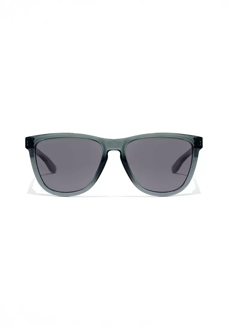 One Raw - Black Transparent Dark Sunglasses for Men and Women, Unisex. Official Product designed and Made in Spain