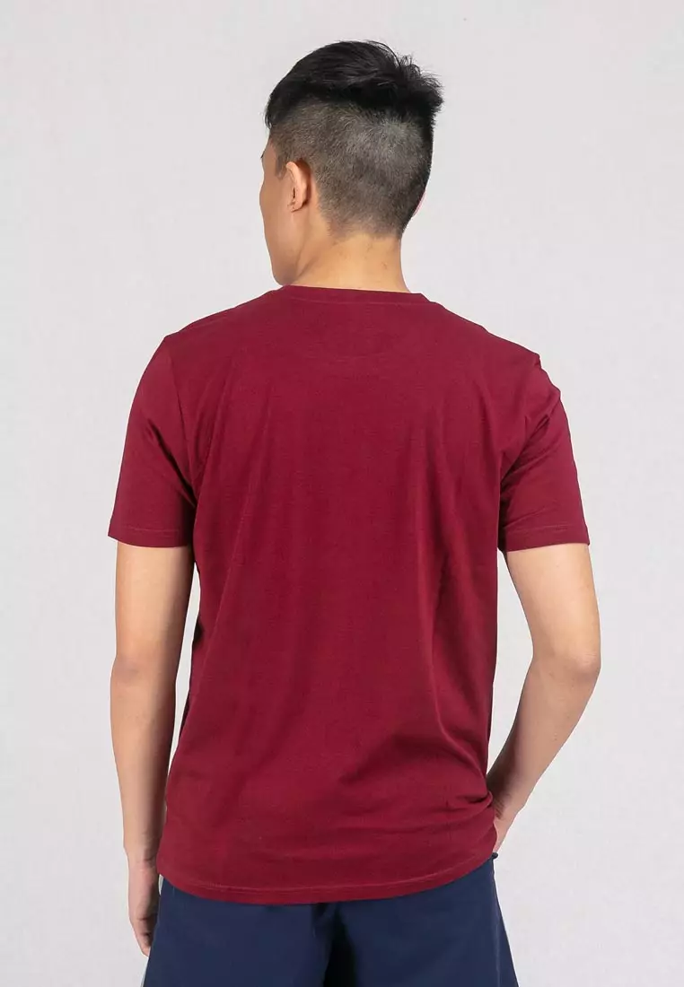 Forest Plus Size T Shirt Men 100% Cotton Soft Unisex Round Neck Big Size Plain Tee | PL23585-56Maroon