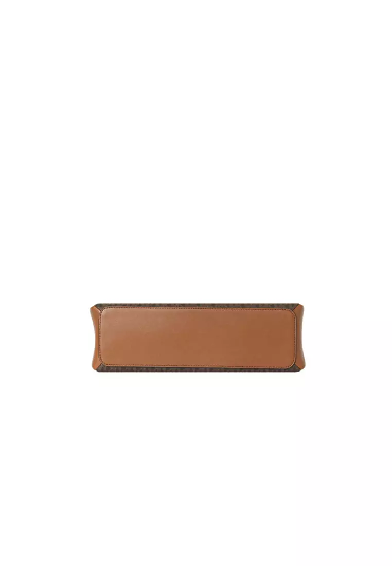 Buy MICHAEL KORS Women's Cecily Medium Signature Logo Shoulder Bag in ...
