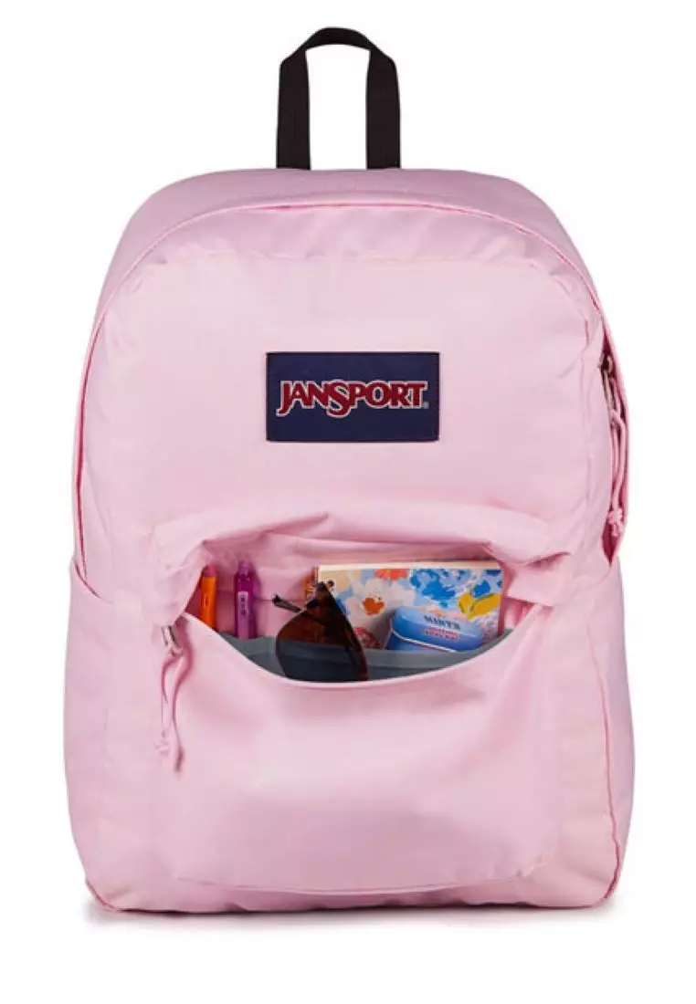 Jansport Superbreak Plus Backpack - Pink Ice