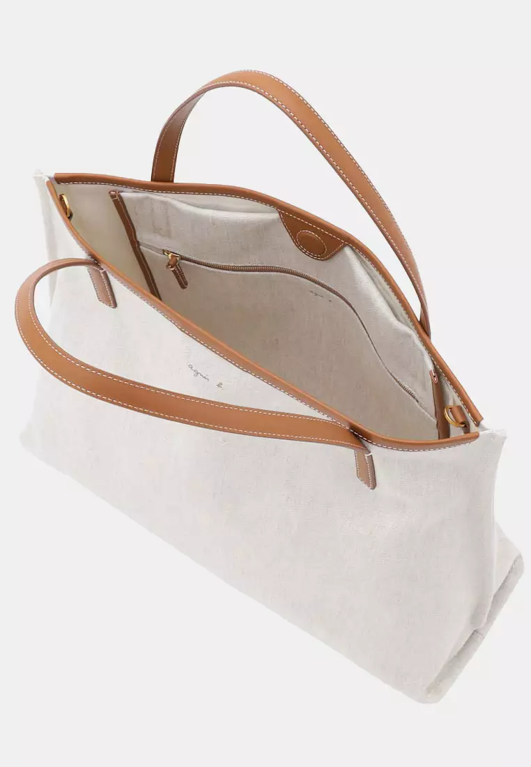 Logo Shoulder Tote Bag