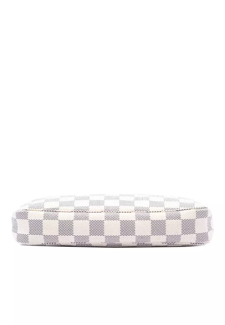 Pre-Loved Louis Vuitton Damier Azur Pochette Accessoires