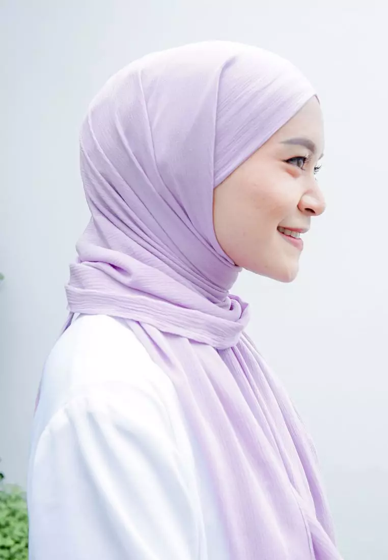 Pasmina Instan Organic Alia Lilac